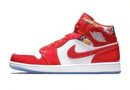 Air Jordan 1 AJ1 Retro Mid Barcelona Sweater Fashion Mens Shoes DC7294-600