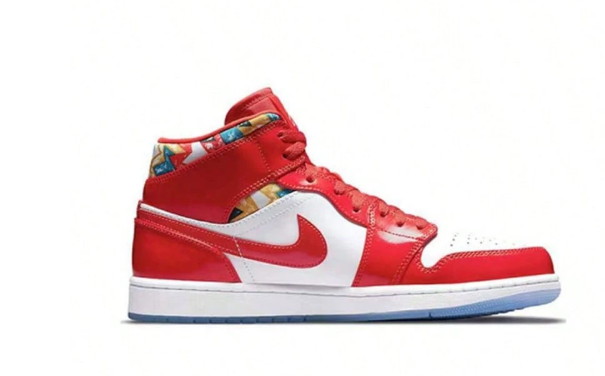 Air Jordan 1 AJ1 Retro Mid Barcelona Sweater Fashion Mens Shoes DC7294-600
